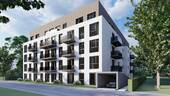 Visualisierung - Bester Energiestandard! Moderne 1-Zi-Wohnung mit Balkon und Küche - KFW 40 NH