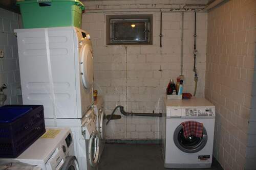 Keller für Waschmaschine u. Trockner - 