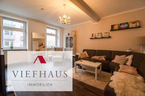 Viefhaus Immobilien Würzburg - Gemütliche 3-Zimmerwohnung in der Sanderau - ideal für 2er-WG (inkl. Pkw-Stellplatz)