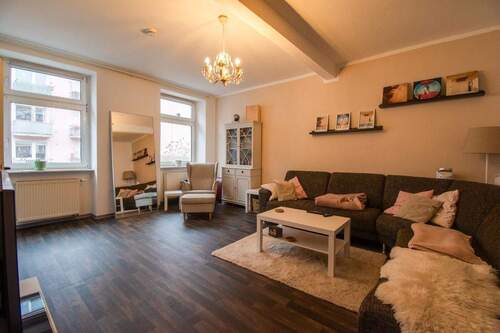 Wohnzimmer - 3 Zimmer Etagenwohnung zur Miete in Würzburg