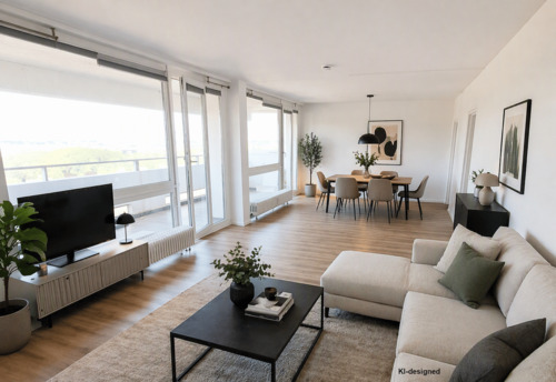 Wohnzimmer, Designer KI - 