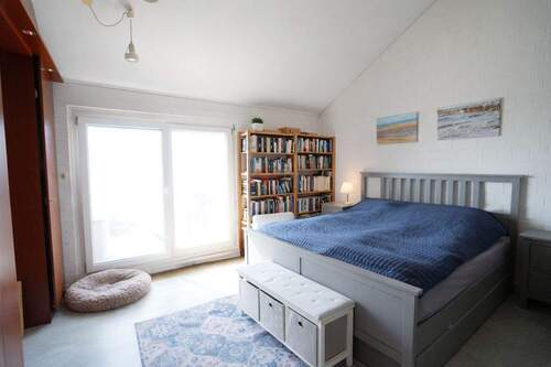 Schlafzimmer mit eigenem Bad und Dachterasse - 