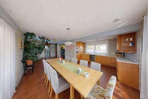 Esszimmer mit Küche - 