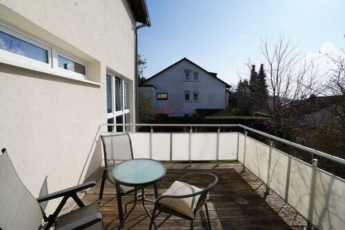 Balkon vom Wohnzimmer - 
