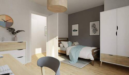 Ein weiteres Zimmer, dass auf verschiedene Arten genutzt werden kann - 