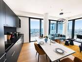 Wohn-/Essbereich Ansicht I - 4 Zimmer Etagenwohnung in Frankfurt am Main
