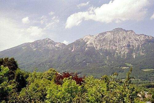 Blick auf Zwiesel mit Hochstaufen - 