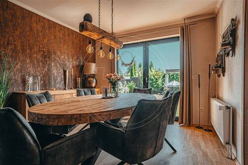 Heller Essbereich mit Ausblick - Mehrfamilienhaus, Wohnhaus mit 217,00 m² in Nordhorn zum Kaufen
