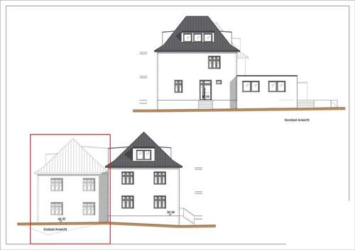 Ansicht 2 - Grundstück in Bottrop