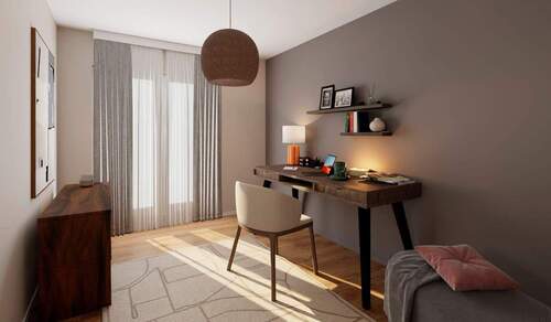 Arbeitszimmer - 5 Zimmer Etagenwohnung in Berlin