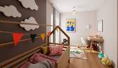Kinderzimmer - Etagenwohnung mit 118,20 m&sup2; in Berlin zum Kaufen