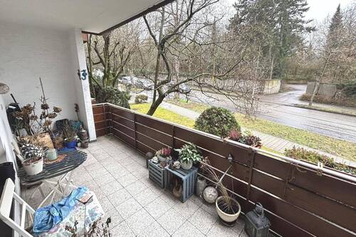 Balkon - Etagenwohnung mit 82,00 m&sup2; in Ludwigsburg zum Kaufen