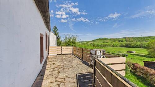 großer Balkon - 