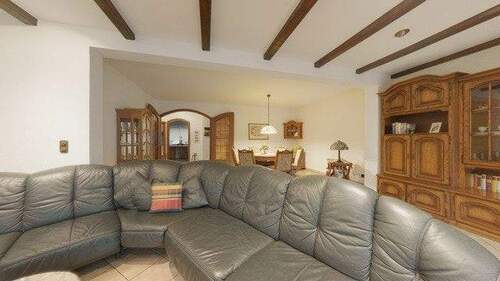 Wohnzimmer, Blick zum Essbereich - 