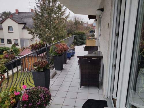 großer Balkon - 