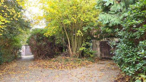 Vorplatz mit Garage - 