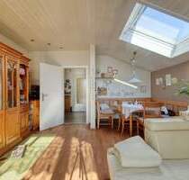 Naturnah und dennoch zentral - ruhige DG-Wohnung mit Gartenanteil in einem Zweifamilienhaus - Kolbermoor