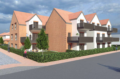 Titelbild - Reserviert - Erdgeschosswohnung mit Gartenanteil in Werlte