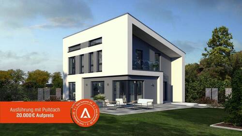 Ansicht Pultdach - 