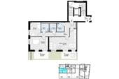 Grundriss Wohnung 1 - 