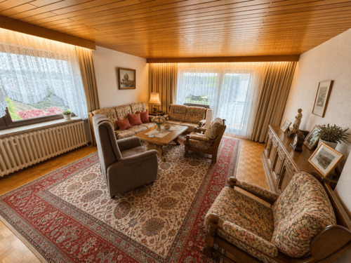 viel Platz auch im Obergeschoss - 