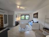 Wohnen-Essen-Schlafen-Ansicht 2 - 1 Zimmer Bungalow in Darmstadt / Eberstadt