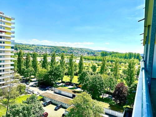 Ausblick vom Balkon - 