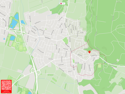 Lageplan - Grundstück in Nußloch zum Kaufen