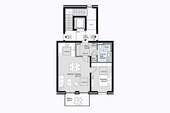 Grundriss Wohnung 20 - 