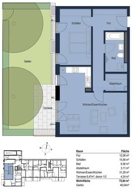 Wohnung S1-1 - 