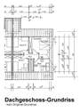 Dachgeschoss-Grundriss - 