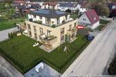 Visualisierung Süd-West-Ansicht - ***Premiumlage***Moderne 2-Zi.-Whg. Fertigstellung Frühjahr 2027