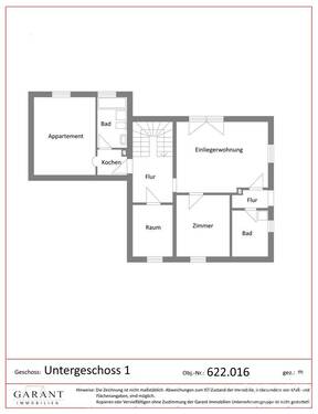 Untergeschoss 1 - 