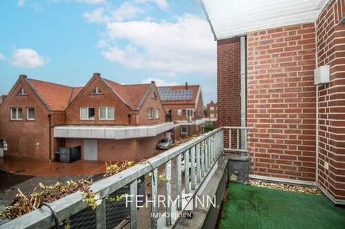 Loggia - Etagenwohnung mit 66,80 m&sup2; in Haren (Ems) zur Miete