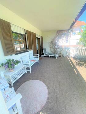 schöne Terrasse - 2 Zimmer Etagenwohnung zum Kaufen in Blaustein