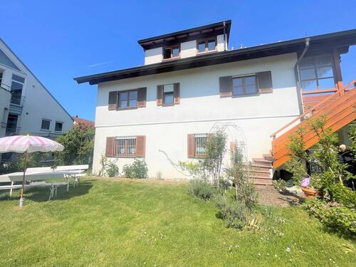 Blick auf die Südseite - 2 Zimmer Etagenwohnung in Blaustein