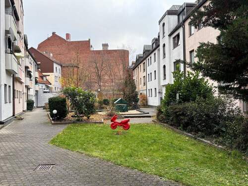 Innenhof der Wohnanlage - 