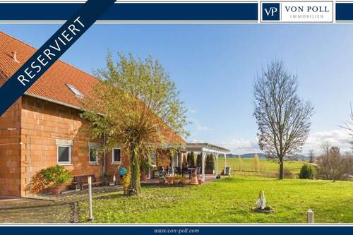 RESERVIERT - Landidylle genießen: Ebenerdiges Wohnen mit erholsamen Weitblick - Sofort bezugsfrei
