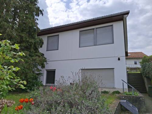 Gartenseite.jpg - 5 Zimmer Einfamilienhaus zum Kaufen in Weinheim