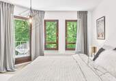 Schlafzimmer - Einzigartige, frisch sanierte Wohnung mit wunderschönem Blick auf den Neckar