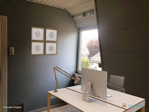 Büro - virtually staged - 