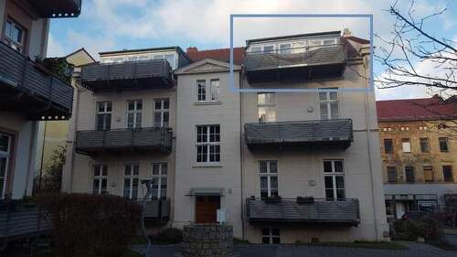 Wohnhaus mit Balkon - 2 Zimmer Etagenwohnung in Görlitz