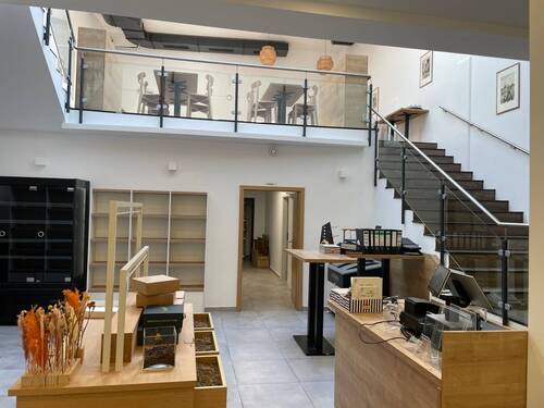 Blick in den Verkauf - Gewerbeobjekt (Büro, Produktion, Verkauf) in Osnabrück