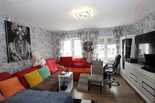 EG Wohnzimmer - 4 Zimmer Reihenmittelhaus zum Kaufen in Saarlouis / Roden