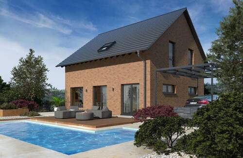 Ansicht Garten Klinker - 