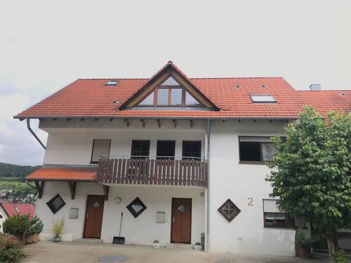 Vorderansicht, Whg. im DG - 