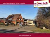 Bild 1 - Mehr als nur Wohnen! Großzügiges Wohnhaus mit Halle und viel Raum für Fahrzeuge, Arbeit oder Hobbies!