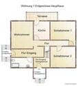 Wohnung 1 Erdgeschoss Haupthaus - 