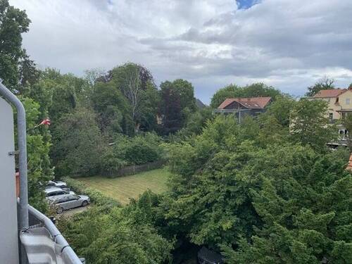 Blick vom Balkon - 