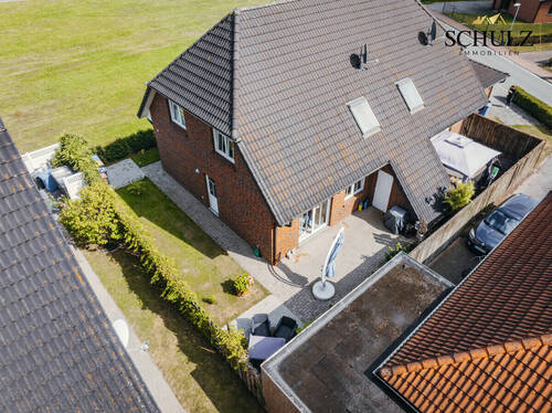 Ansicht - 5 Zimmer Doppelhaushälfte in Friesoythe